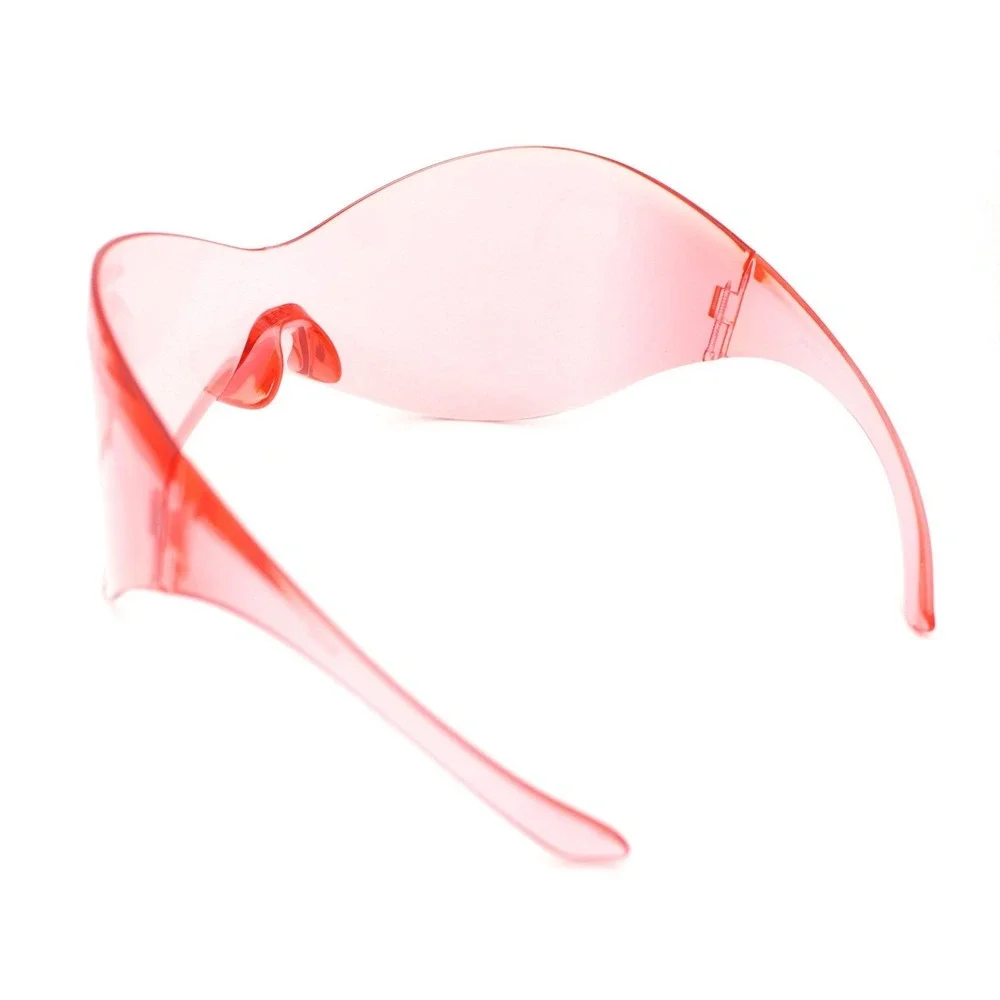 Pink Sunglasses Women Fashion Designer Pink Lens Fashion Designer‎ Shades Trendy